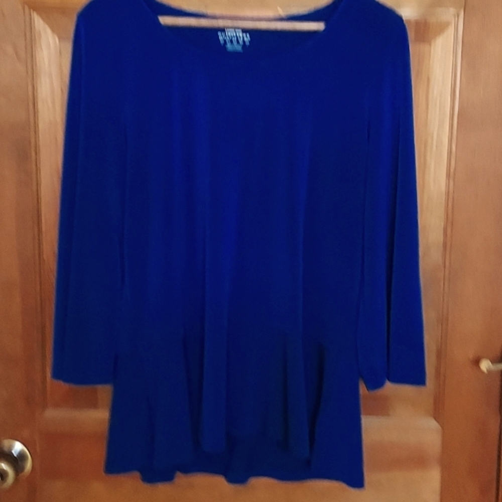 Cobalt Blouse